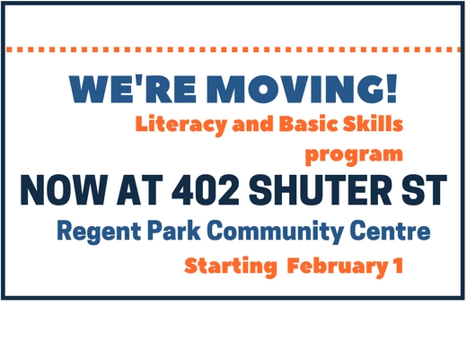 Literacy and Basic Skills Program is Moving